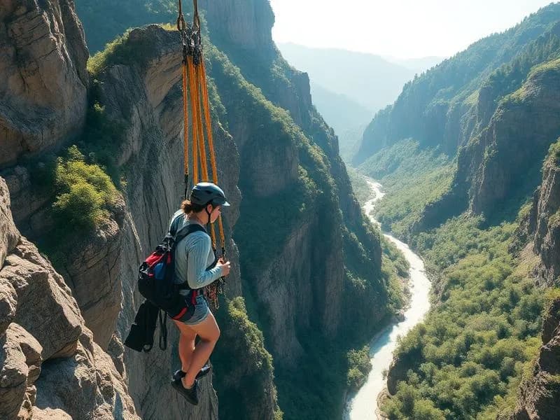 Valley Rope Jump